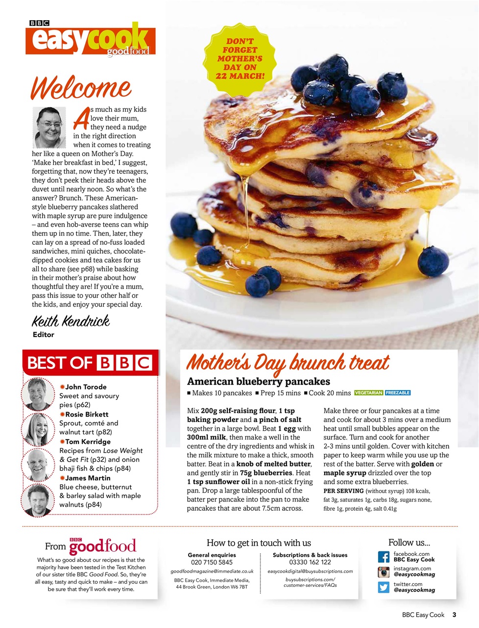 Easy Cook Magazine Preview Pages