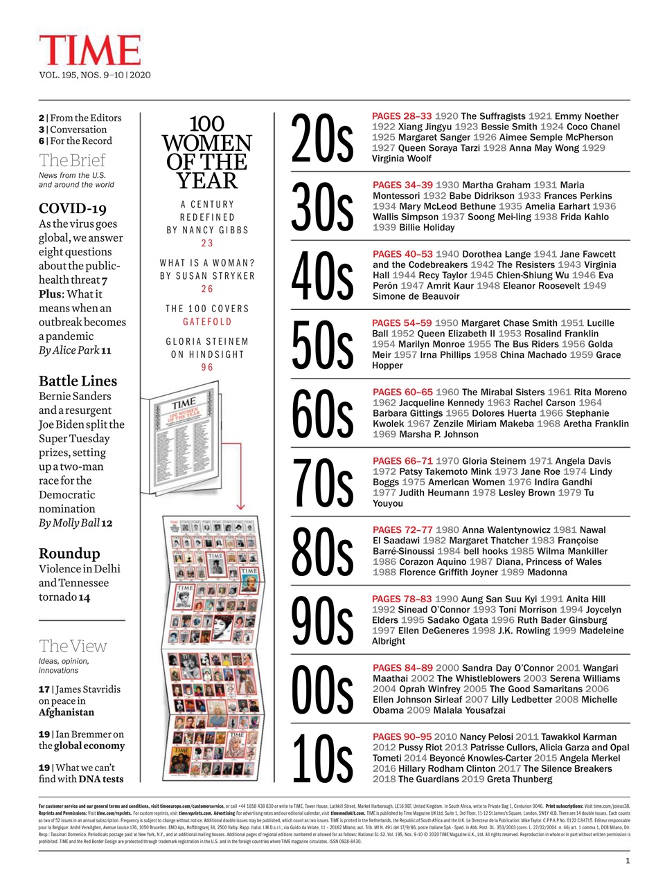 TIME Magazine Europe Preview Pages