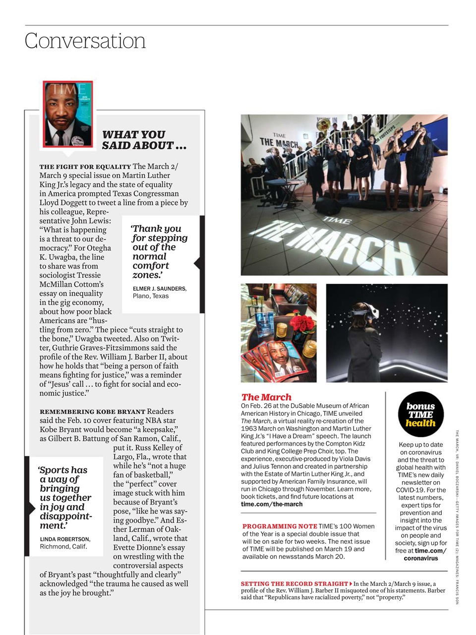 TIME Magazine Europe Preview Pages