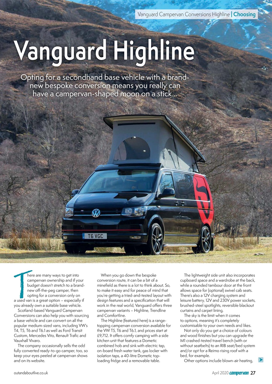 Campervan Preview Pages