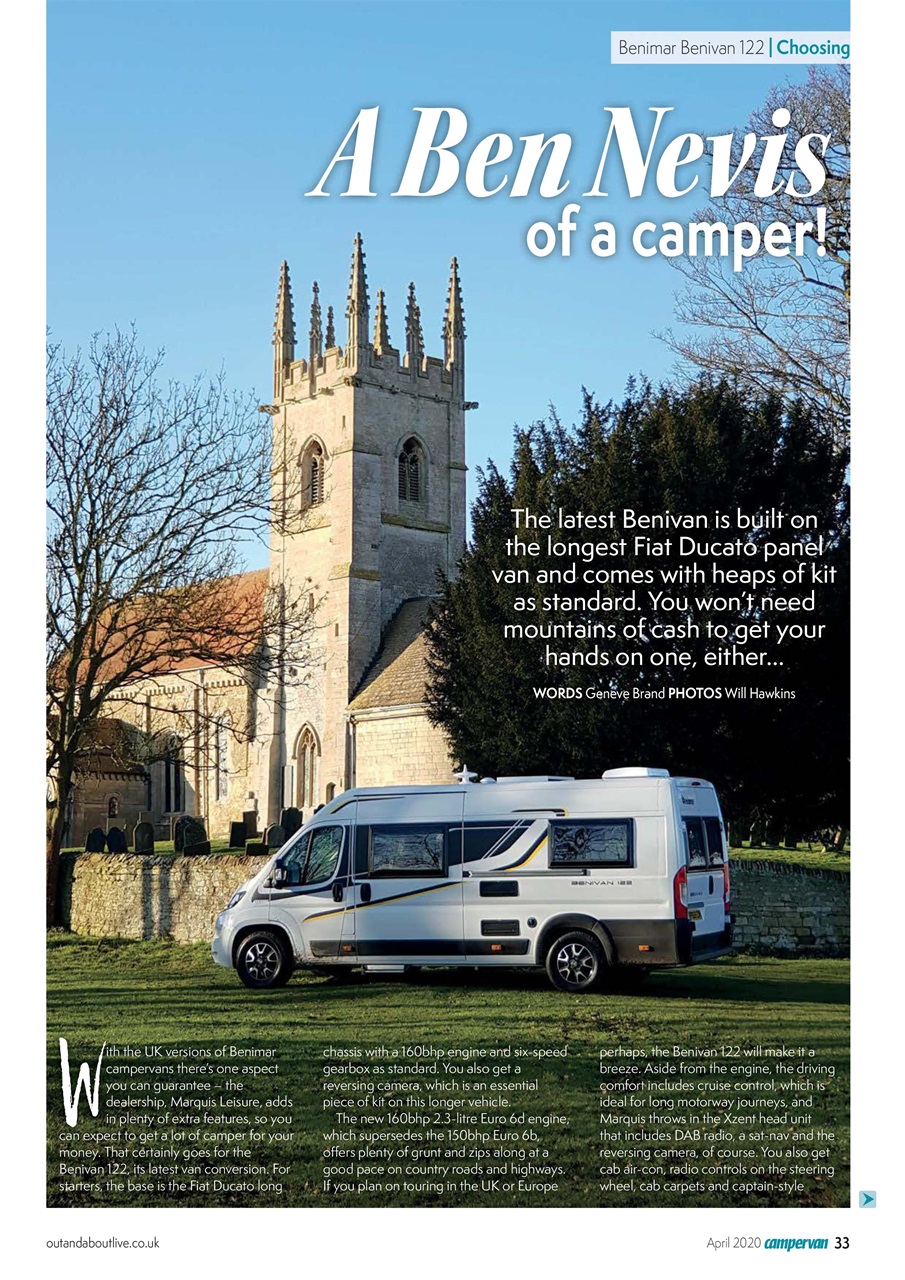 Campervan Preview Pages