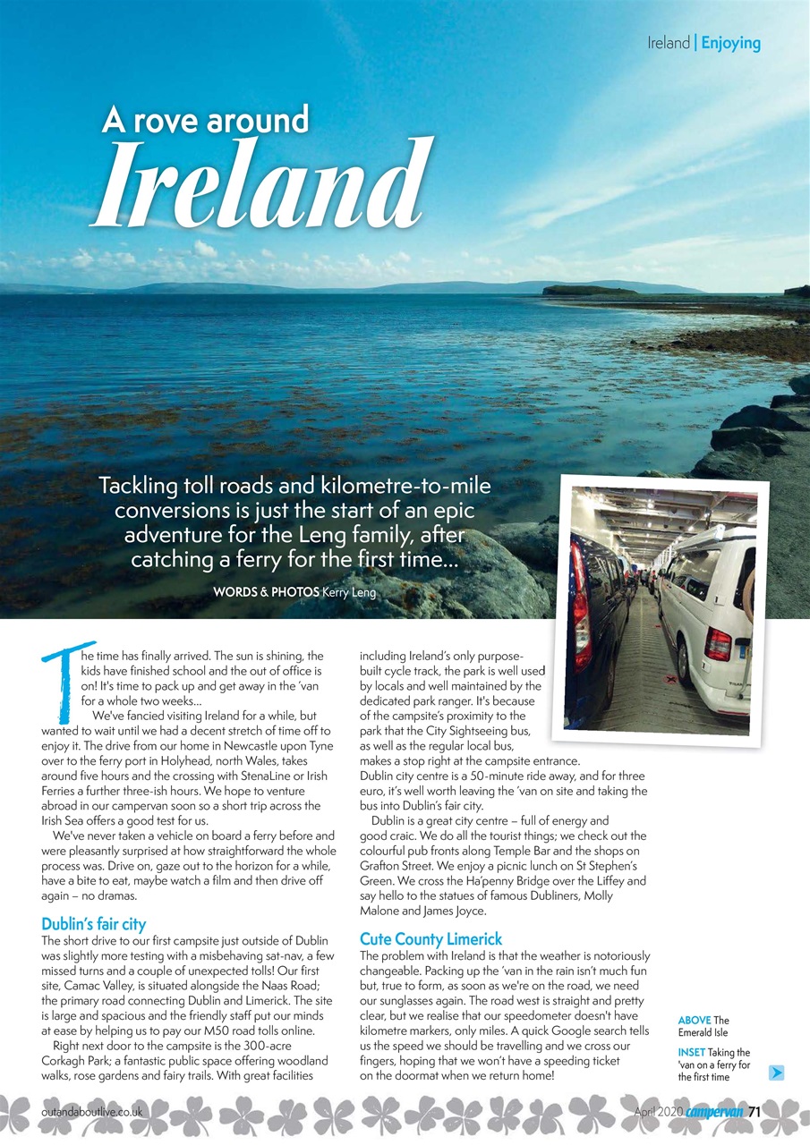 Campervan Preview Pages