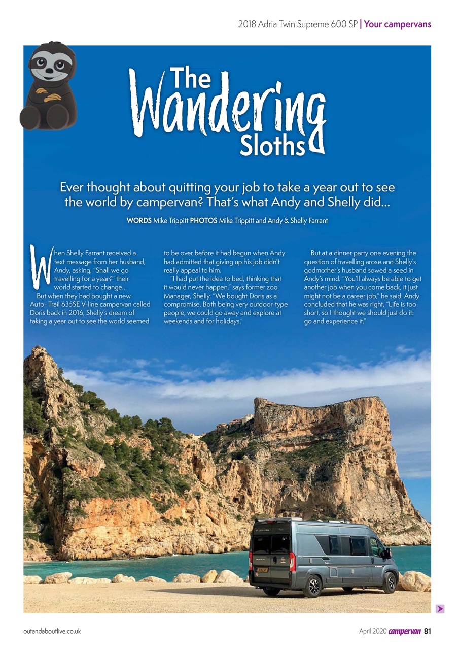 Campervan Preview Pages