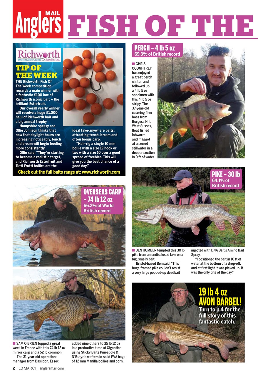Anglers Mail Preview Pages