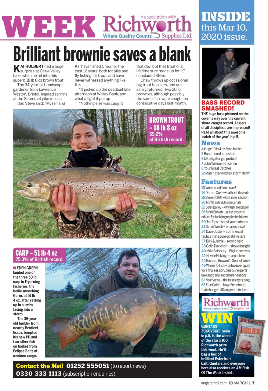 Anglers Mail Preview Pages