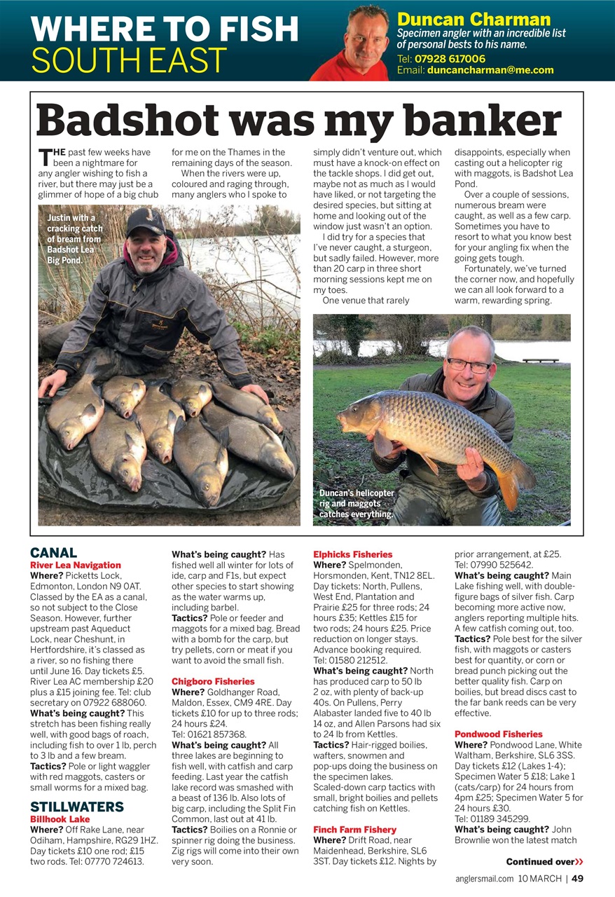Anglers Mail Preview Pages