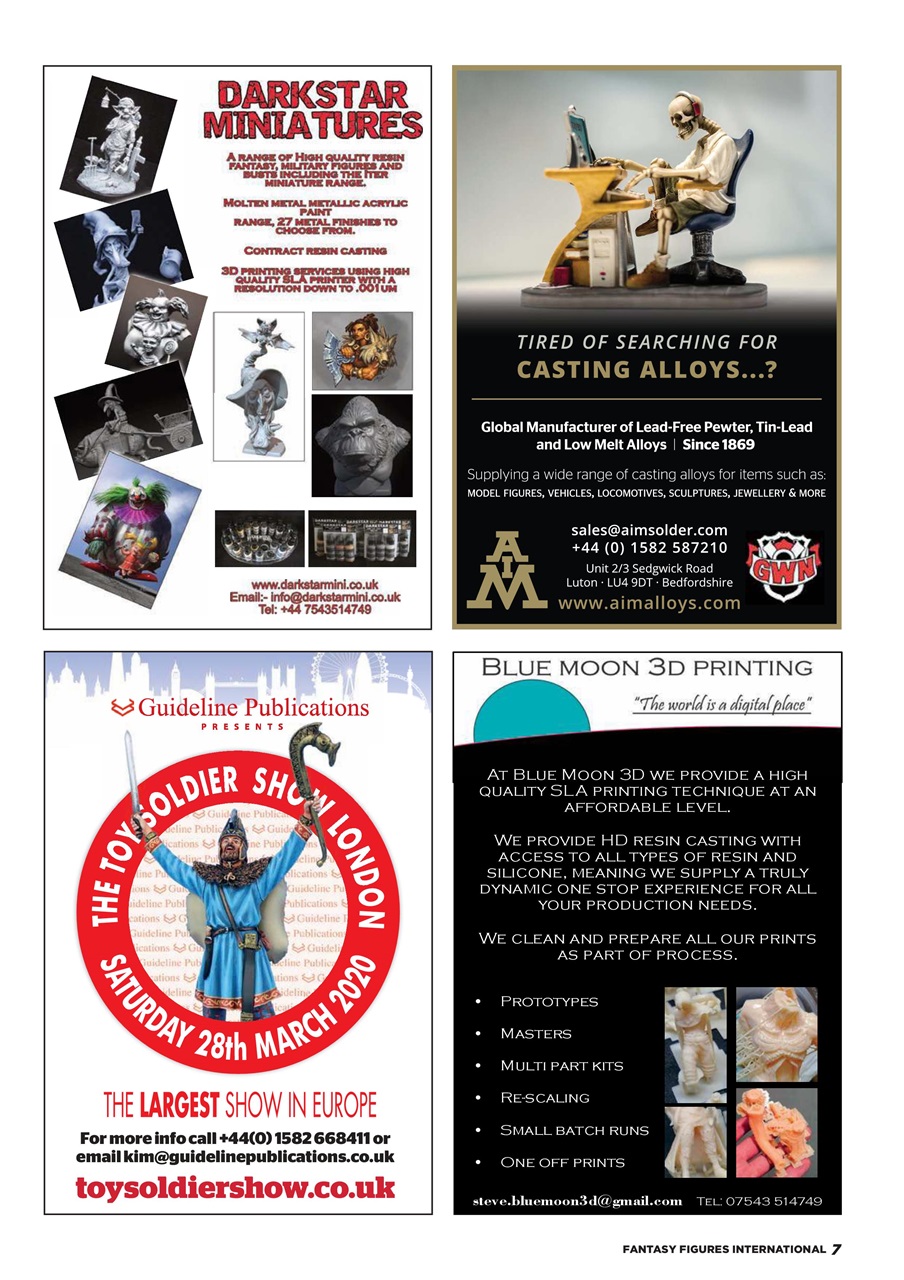 Fantasy Figures International Preview Pages