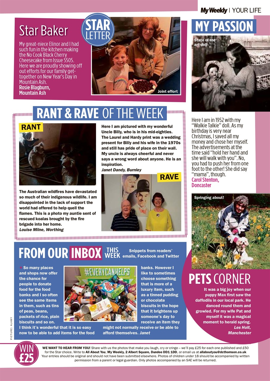 My Weekly Preview Pages