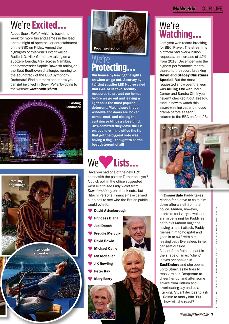 My Weekly Preview Pages