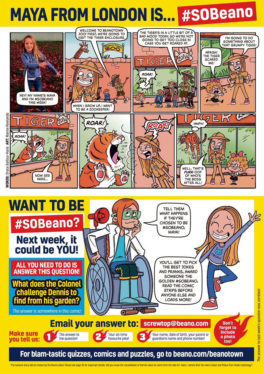 Beano Preview Pages