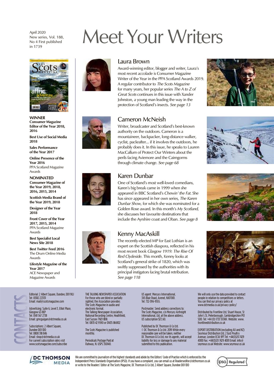 The Scots Magazine Preview Pages