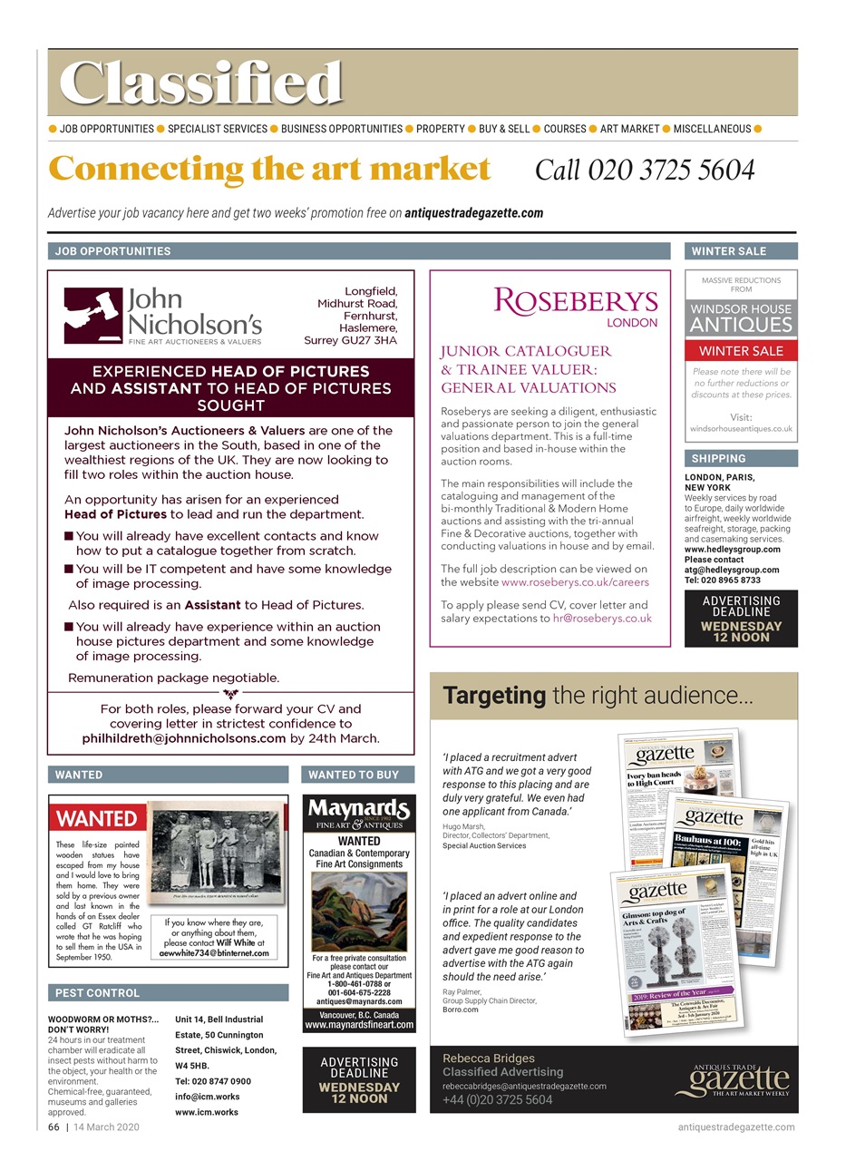 Antiques Trade Gazette Preview Pages