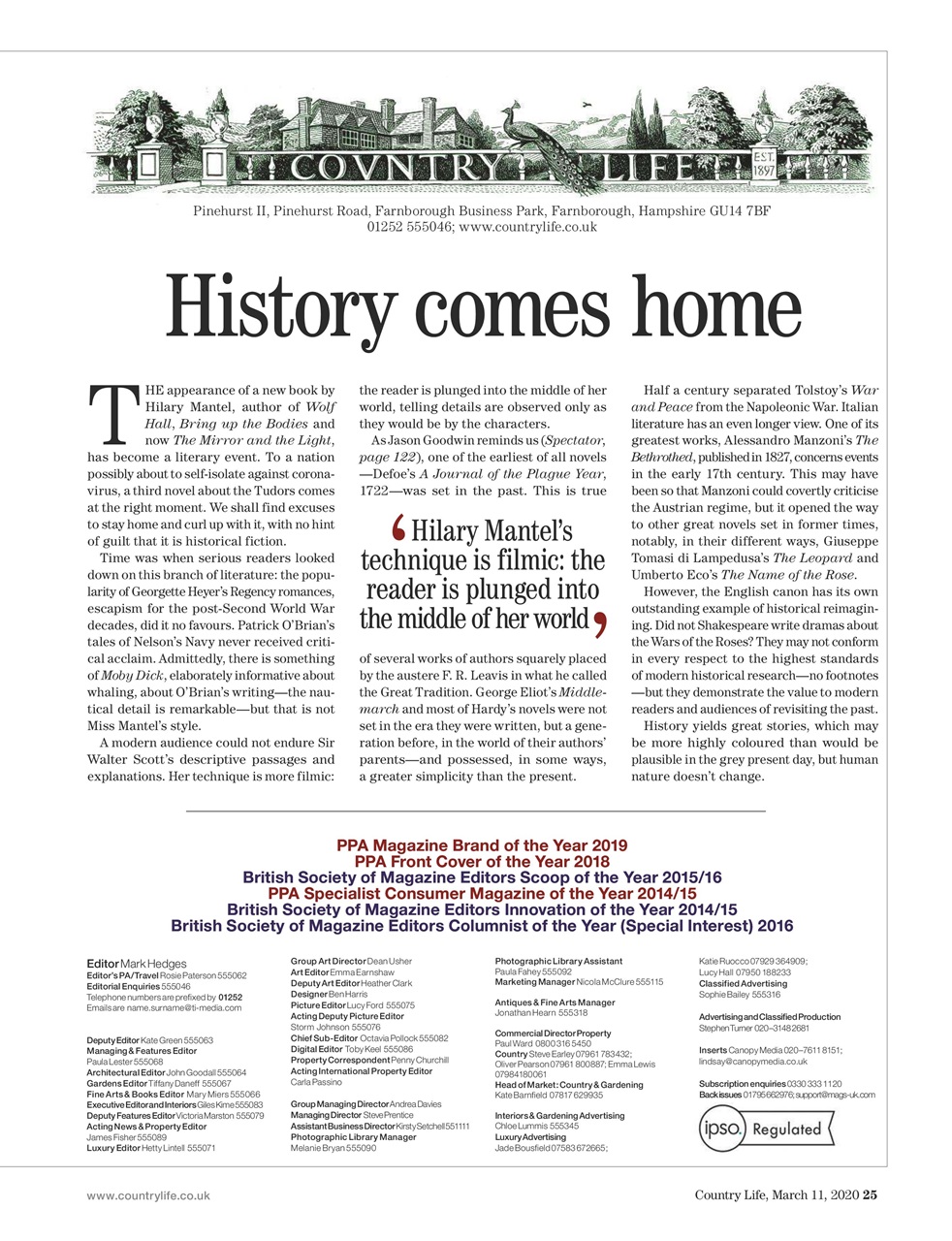 Country Life Preview Pages