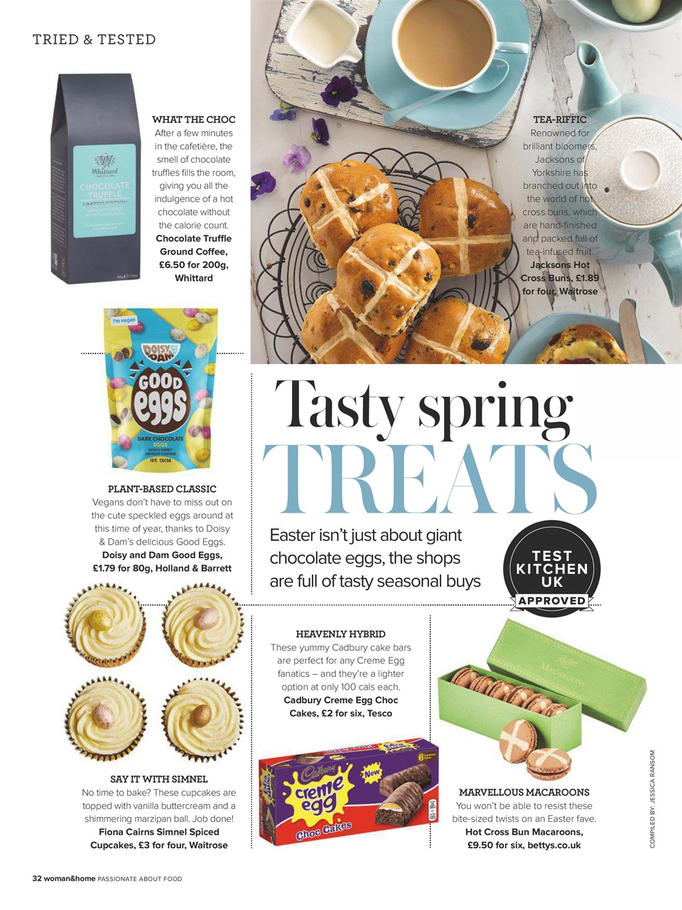 Woman & Home Feel Good Food Preview Pages