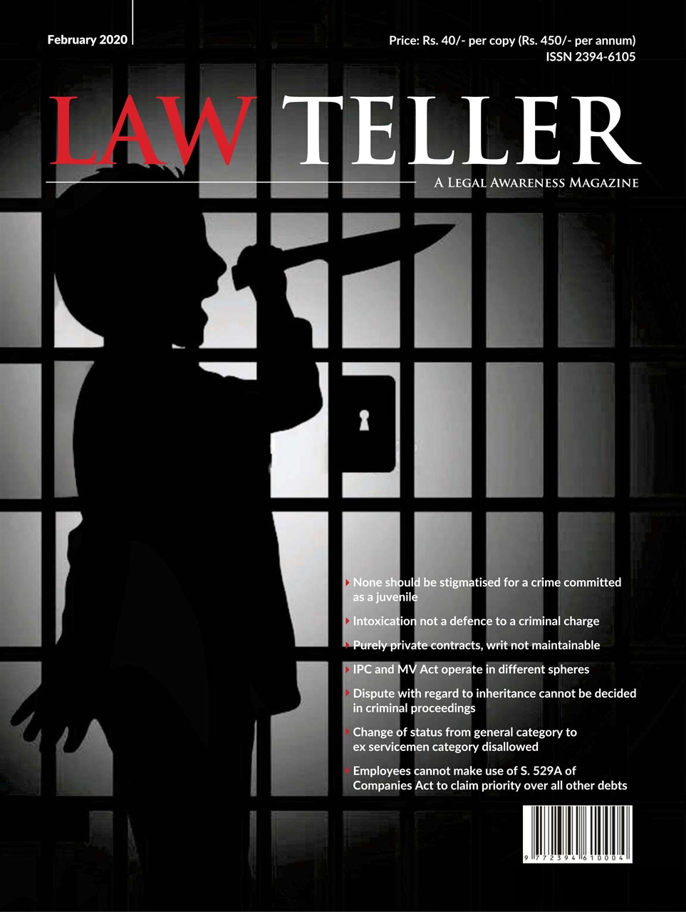 Lawteller – A Legal Awareness Magazine Preview Pages