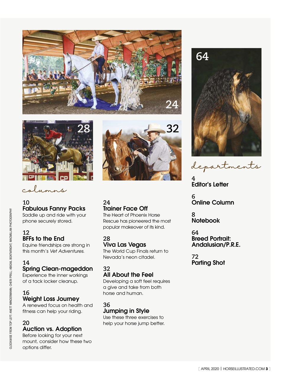 Horse Illustrated Magazine Preview Pages