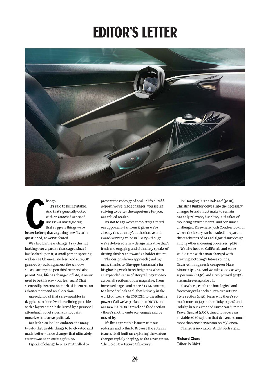 Robb Report Australia & New Zealand Preview Pages