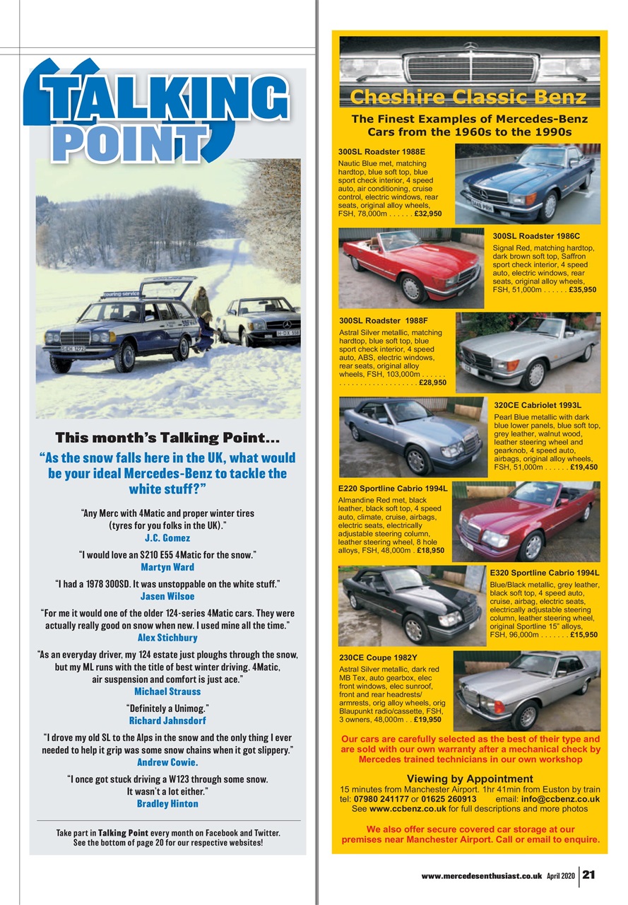 Mercedes Enthusiast Preview Pages