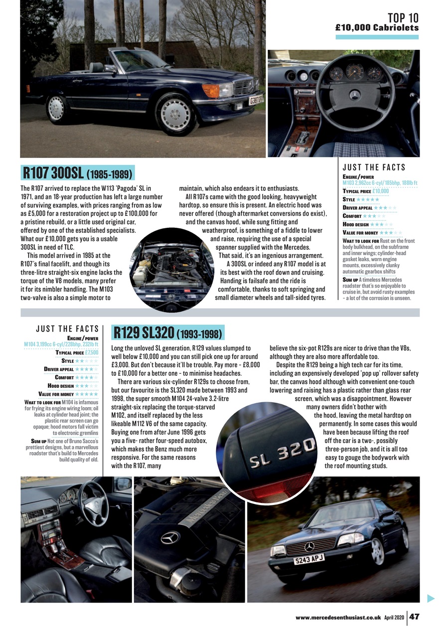 Mercedes Enthusiast Preview Pages