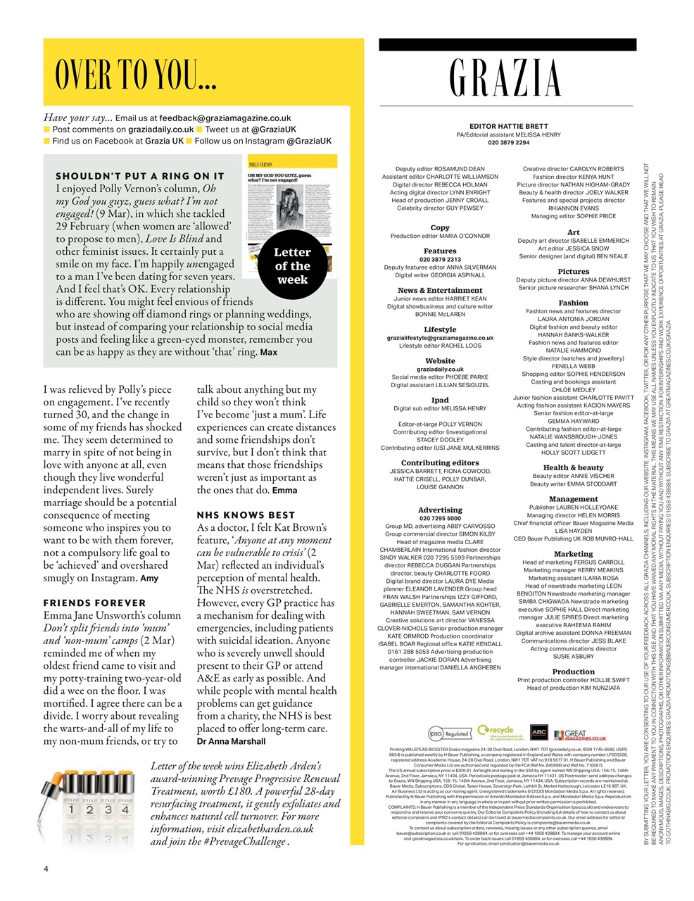 Grazia Preview Pages