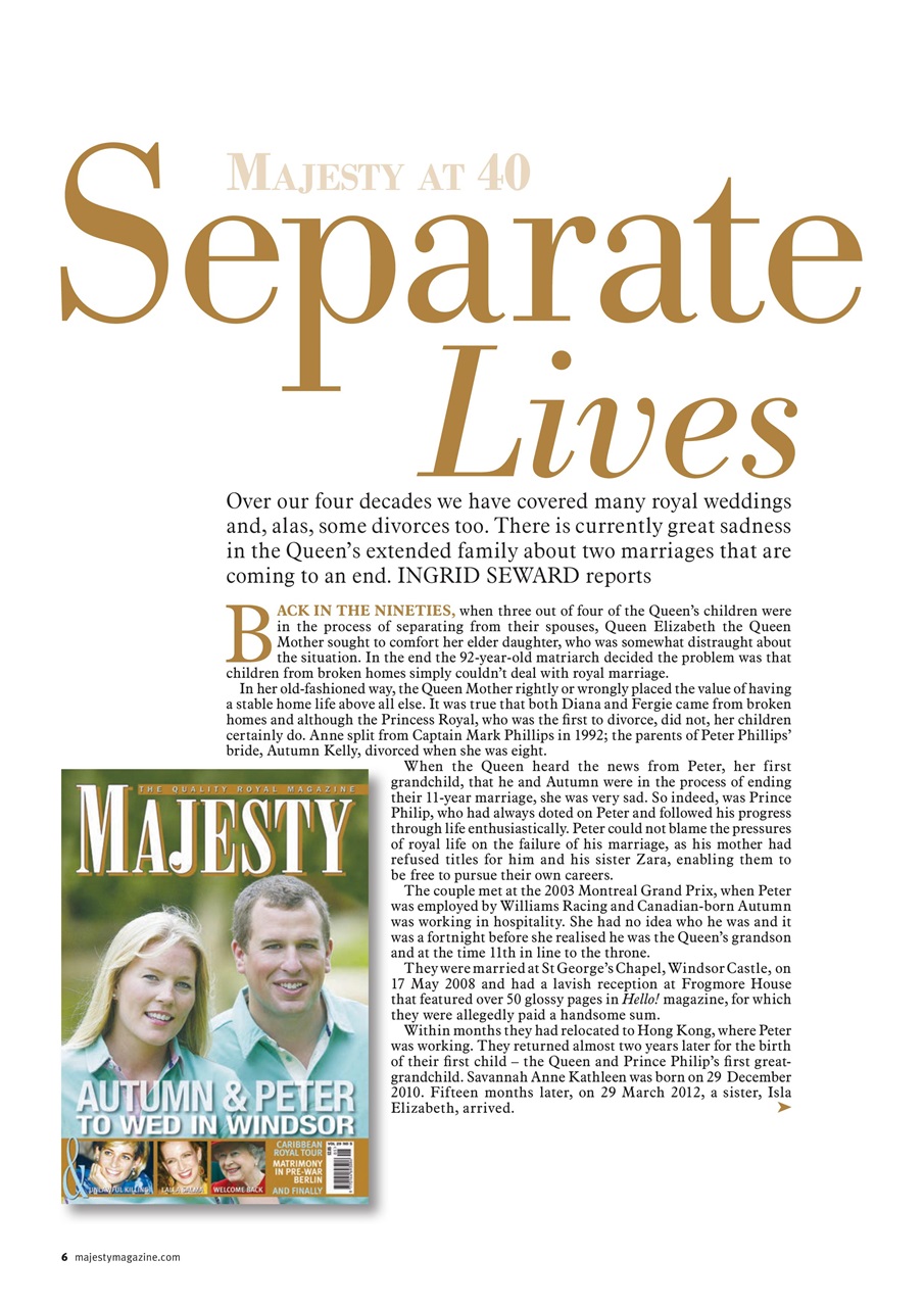 Majesty Magazine Preview Pages