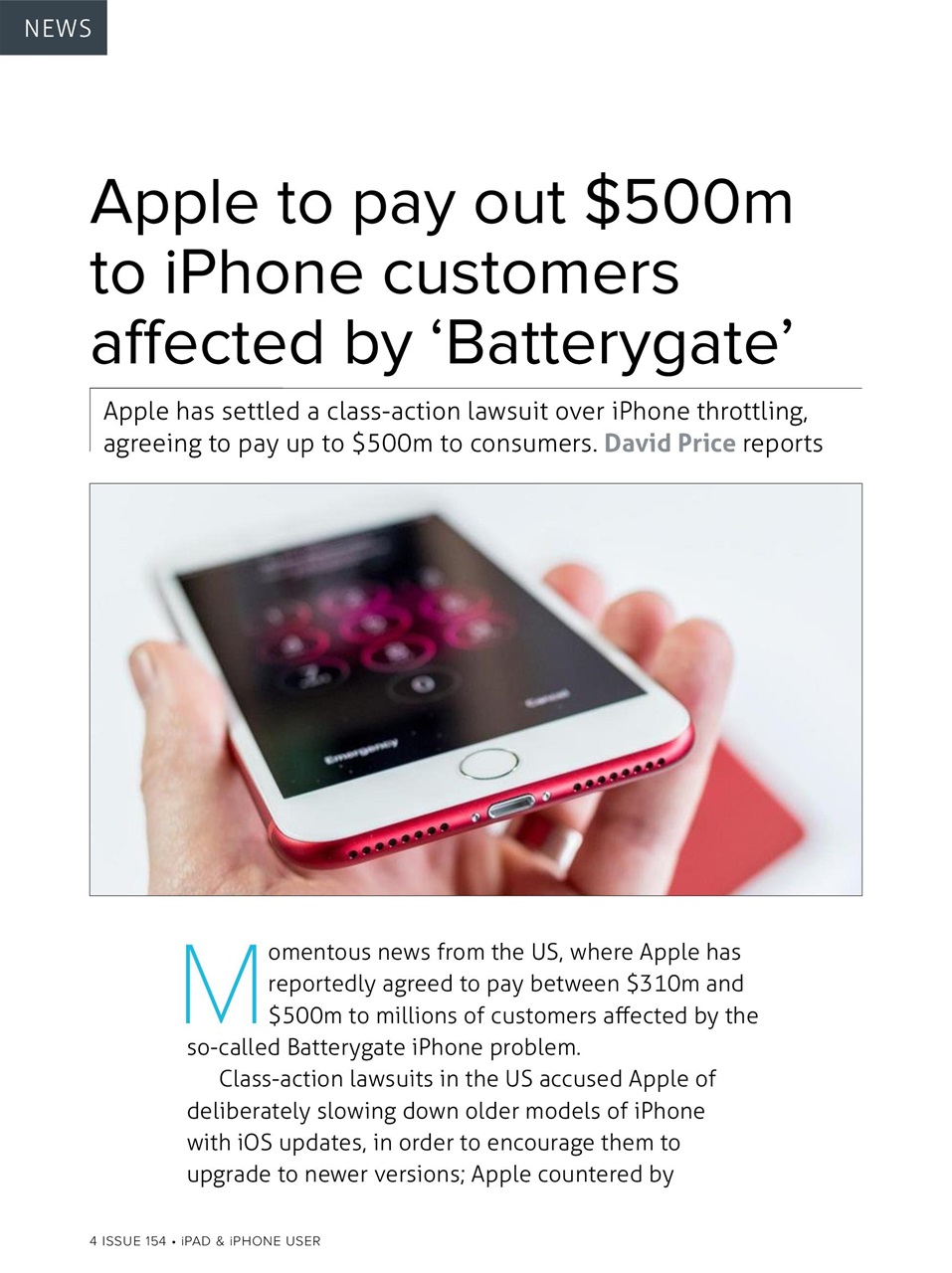 iPad and iPhone User Preview Pages