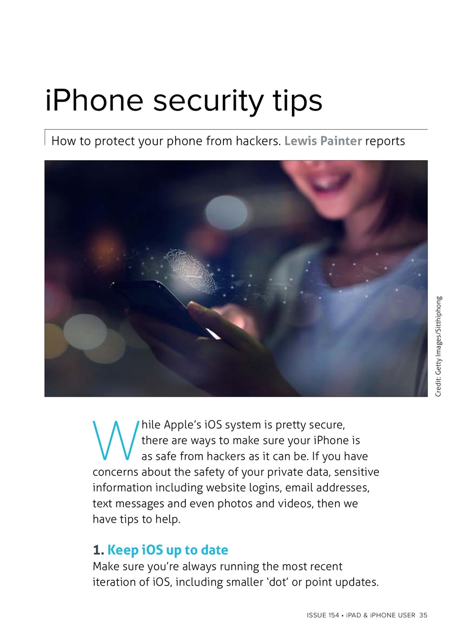 iPad and iPhone User Preview Pages
