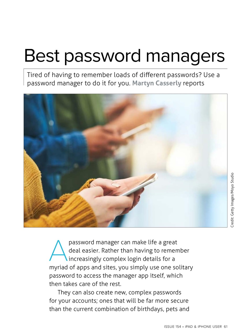 iPad and iPhone User Preview Pages