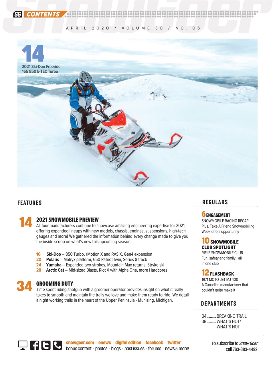 SnowGoer Preview Pages