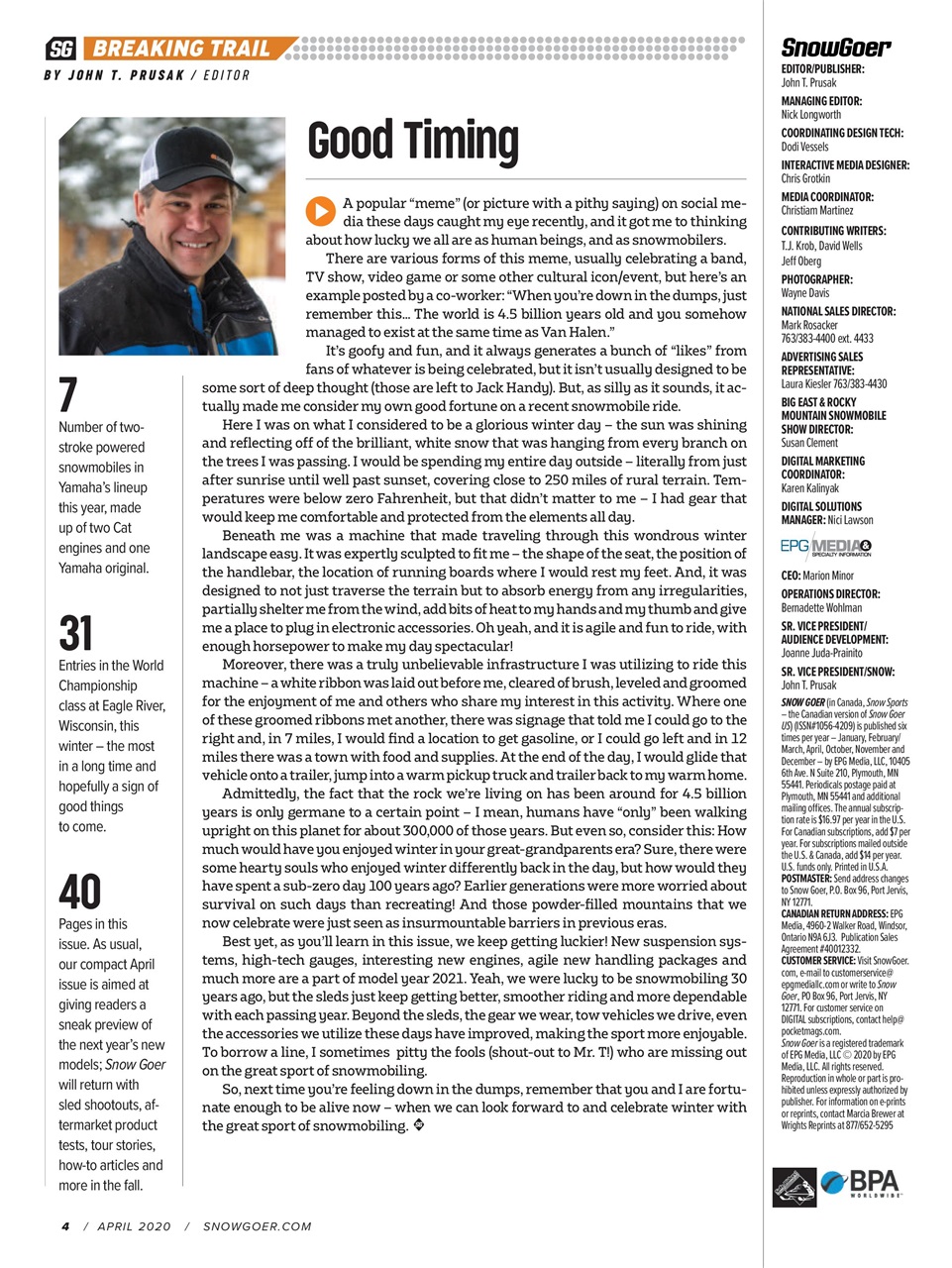 SnowGoer Preview Pages