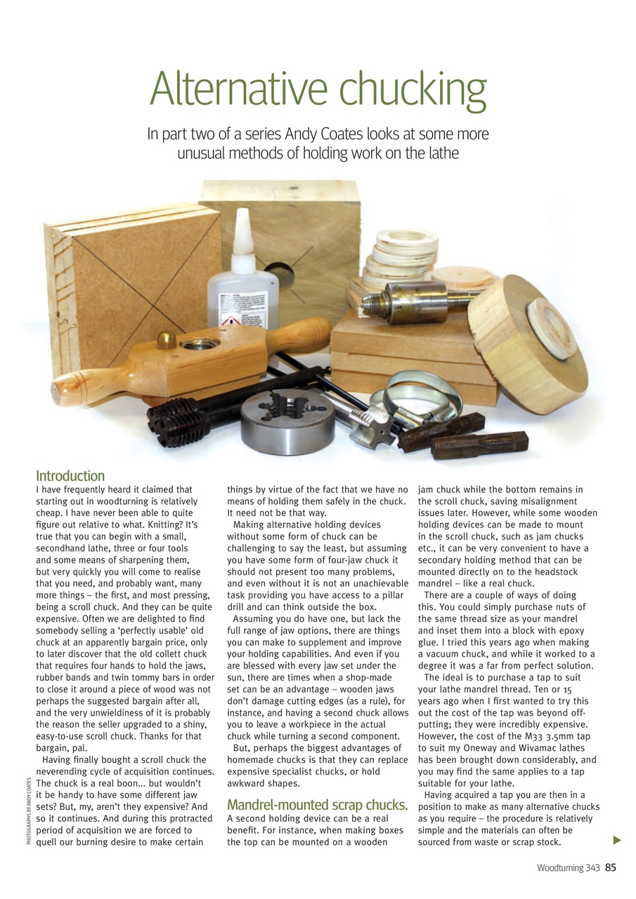 Woodturning Preview Pages