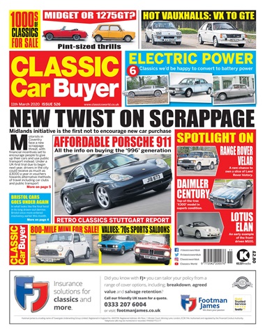 Classic Car Buyer issue 11/03/2020