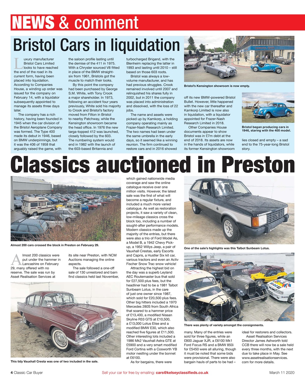 Classic Car Buyer Preview Pages