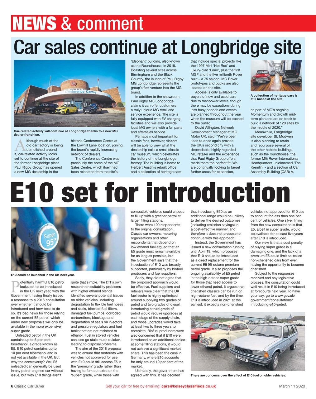 Classic Car Buyer Preview Pages