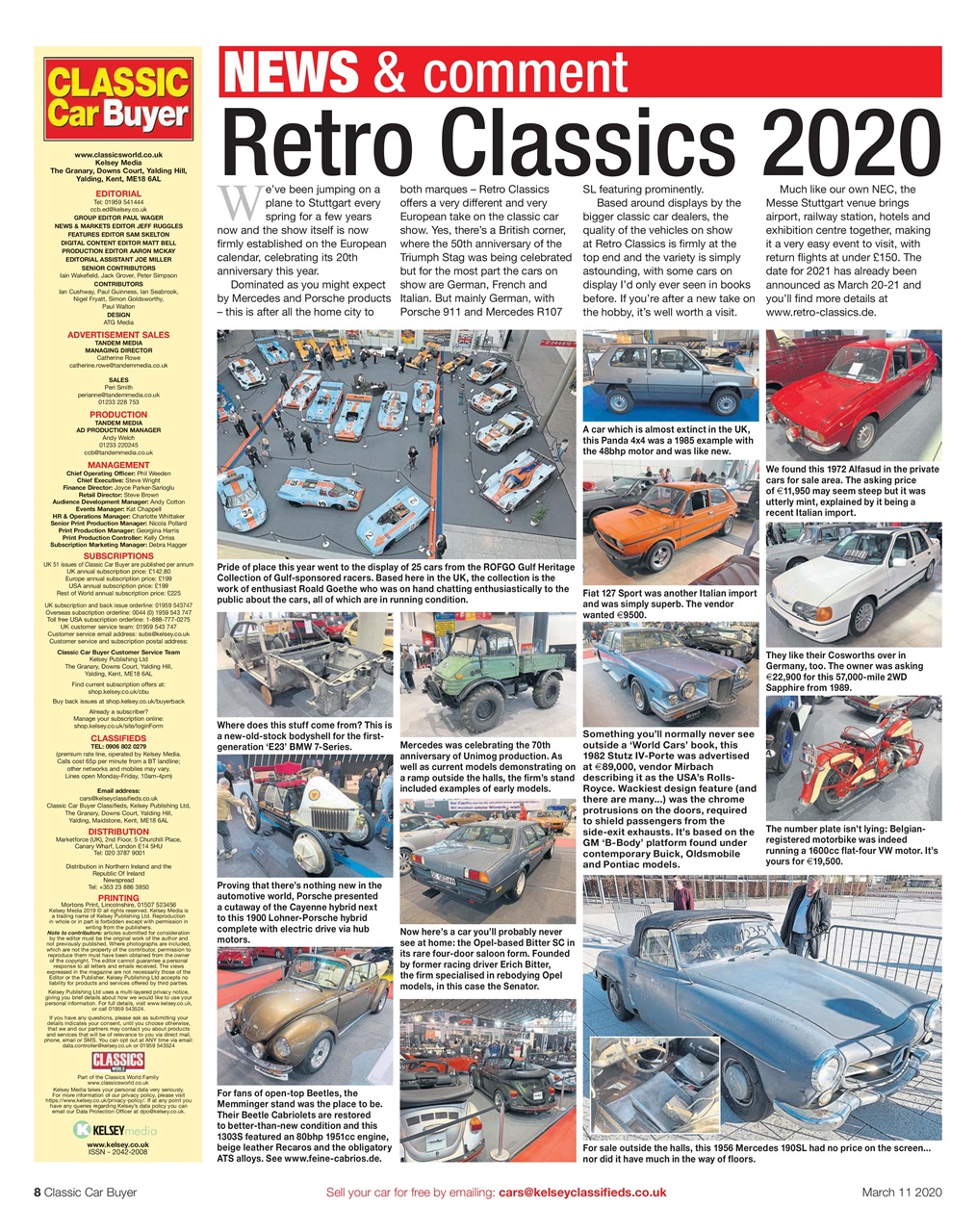 Classic Car Buyer Preview Pages