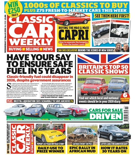 Classic Car Weekly issue 