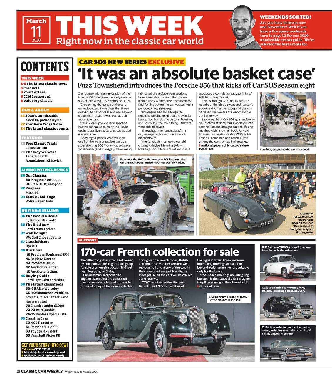 Classic Car Weekly Preview Pages
