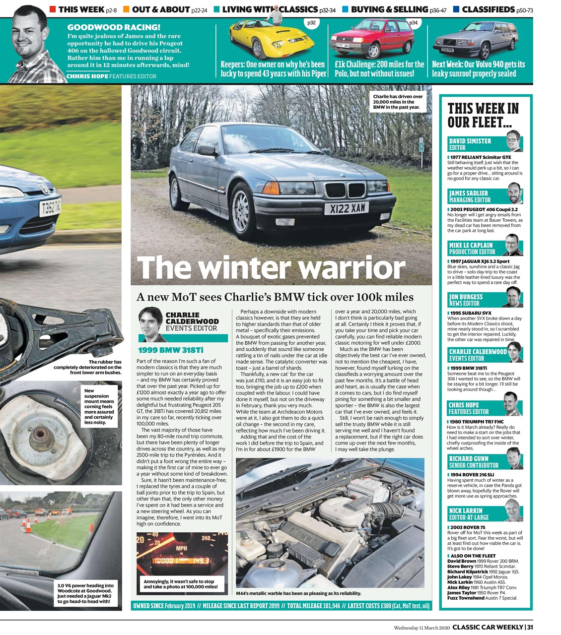 Classic Car Weekly Preview Pages
