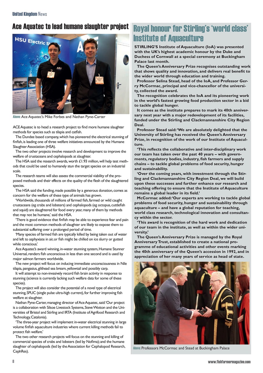 Fish Farmer Magazine Preview Pages