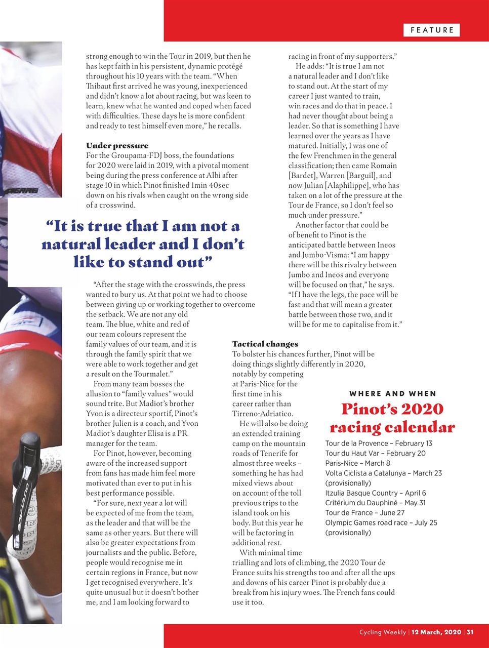 Cycling Weekly Preview Pages