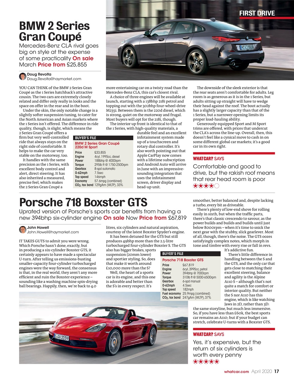 What Car? Preview Pages