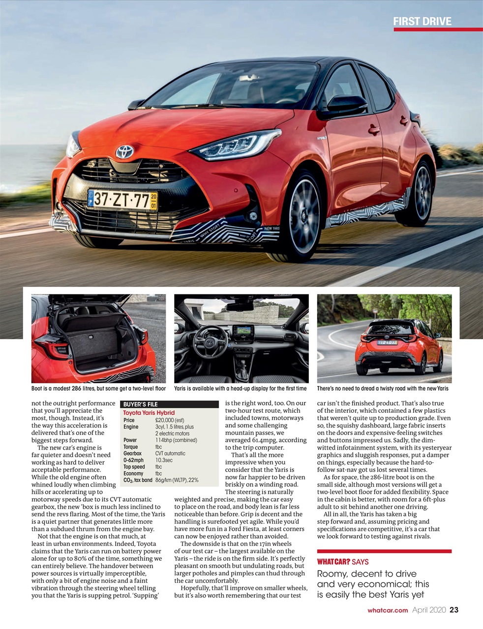 What Car? Preview Pages