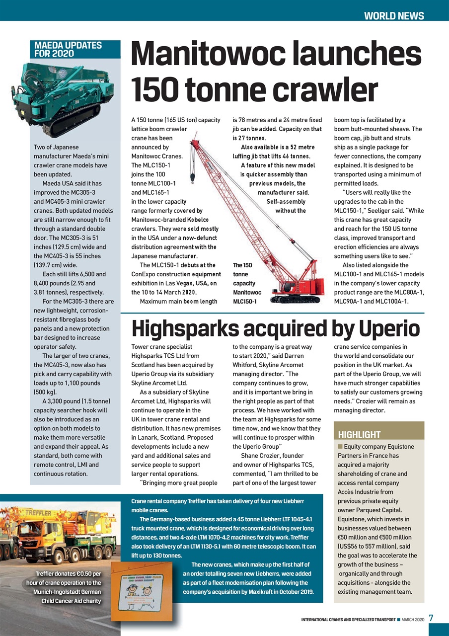 Int. Cranes and Specialized Transp Preview Pages