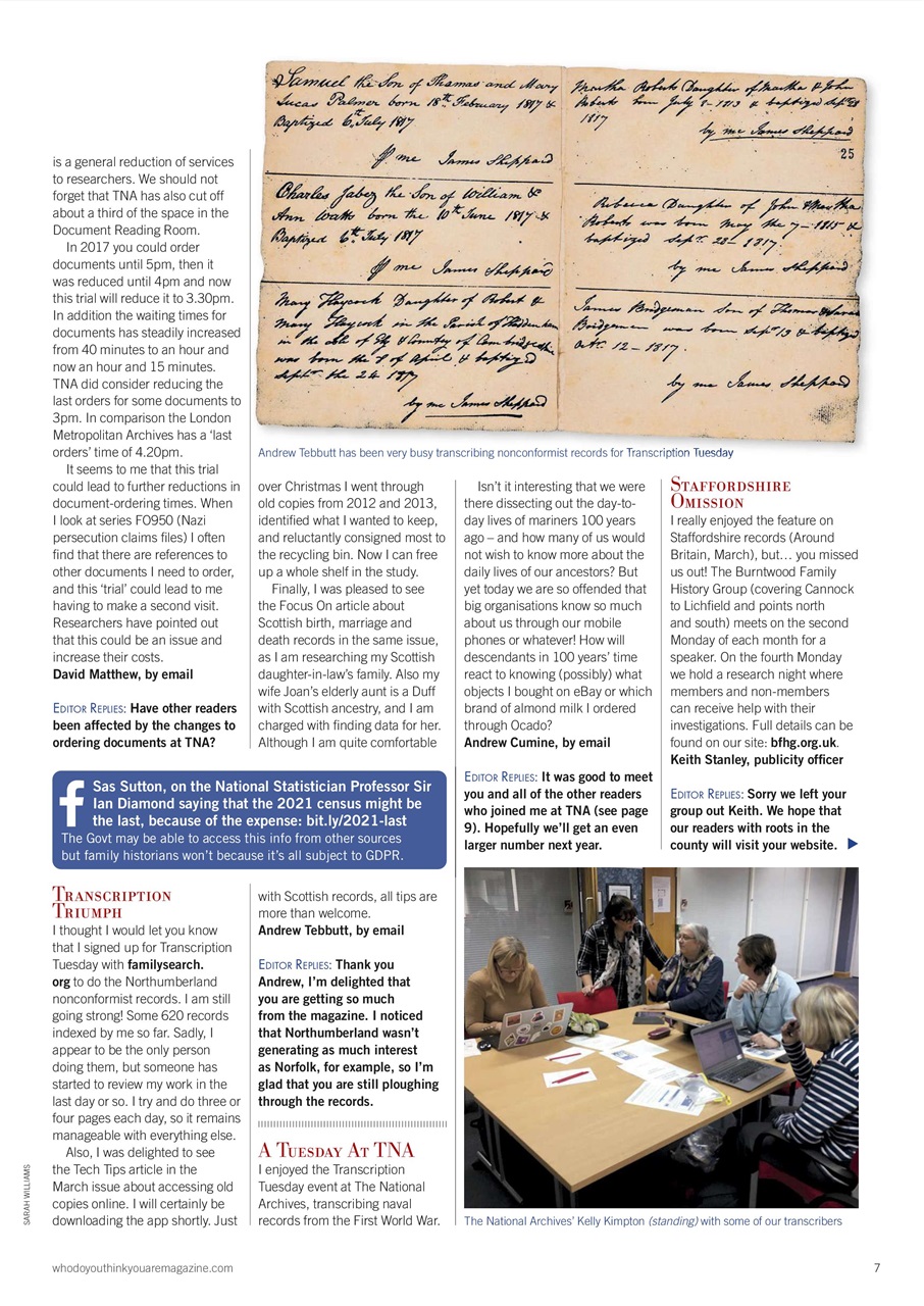 Who Do You Think You Are? Preview Pages