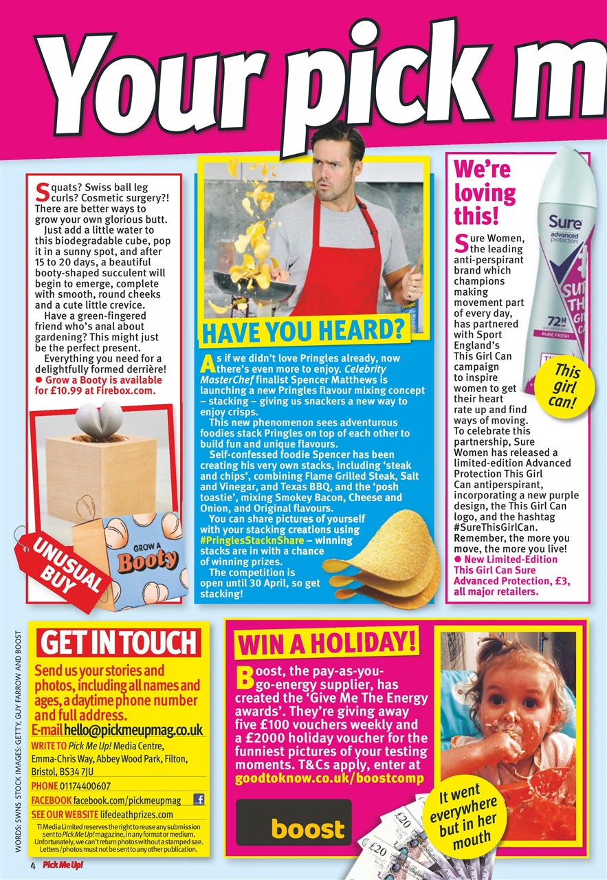 Pick Me Up Preview Pages