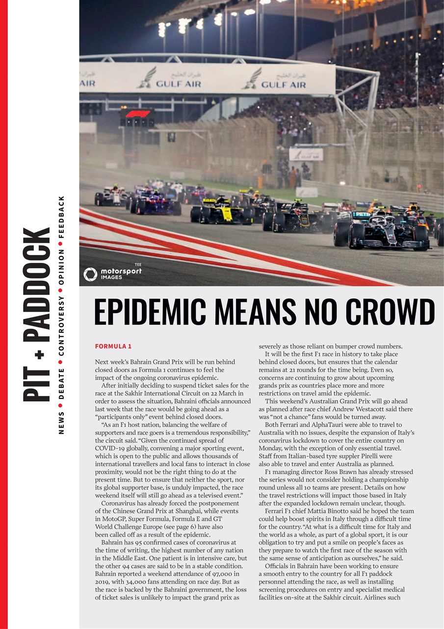 Autosport Preview Pages