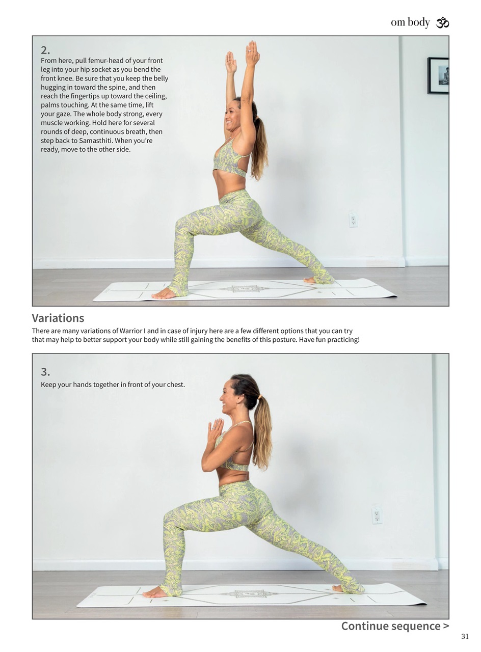 OM Yoga Magazine Preview Pages