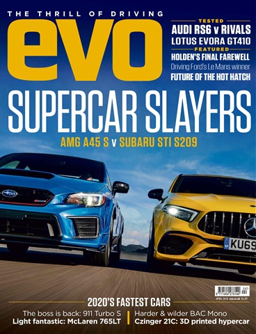 Evo issue April 2020