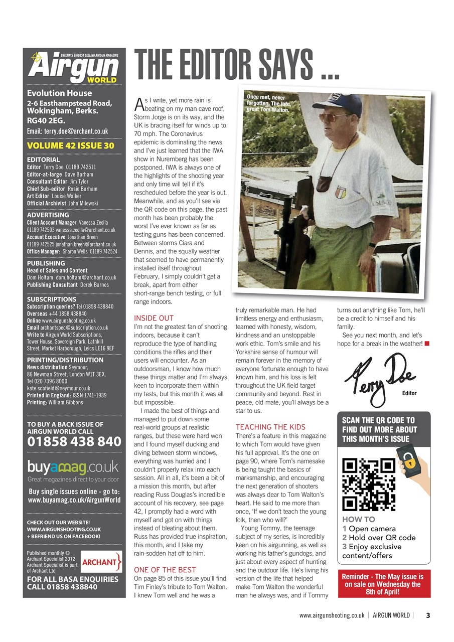 Airgun World Preview Pages