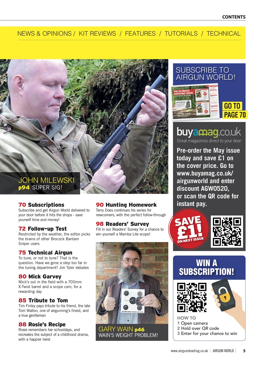 Airgun World Preview Pages